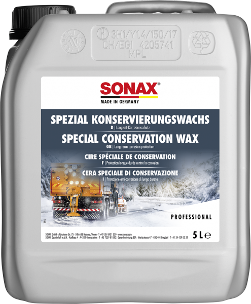 SONAX SpezialKonservierungsWachs 5l