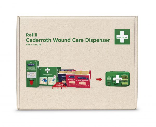 Cederroth Refill für Wound Care Dispenser SKIN (REF 51011006)