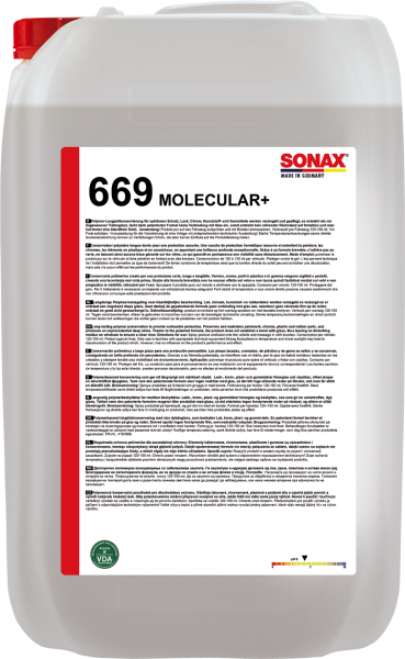 SONAX Molecular+ mit IntelliWash 25l