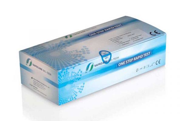 SAFECARE BIO-TECH ONE STEP RAPID TEST - 25 Stück günstig online kaufen im Hygiene Onlineshop Hygienevertrieb Ullrich