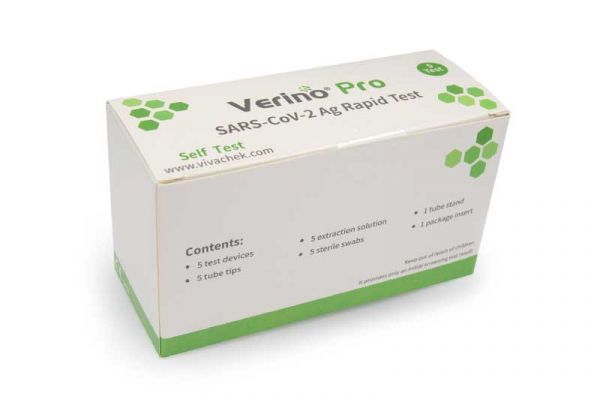 VivaChek Verino Pro® COVID-19 Schnelltest Nasal Laientest kaufen im 5er Pack