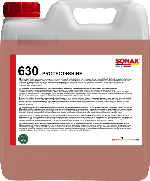 SONAX Protect+Shine 10l