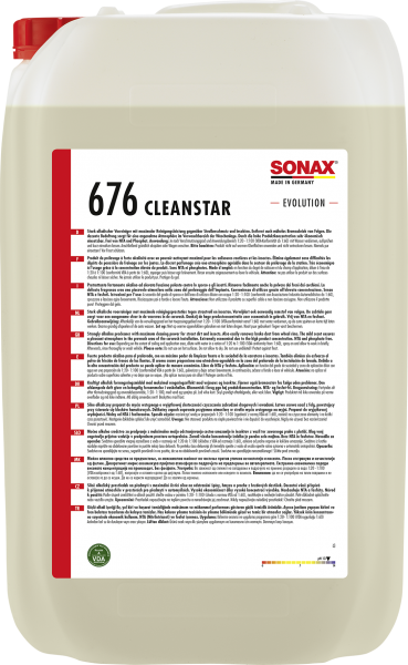 SONAX CleanStar -EVOLUTION- 25l