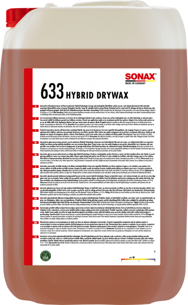 SONAX Hybrid DryWax 25l