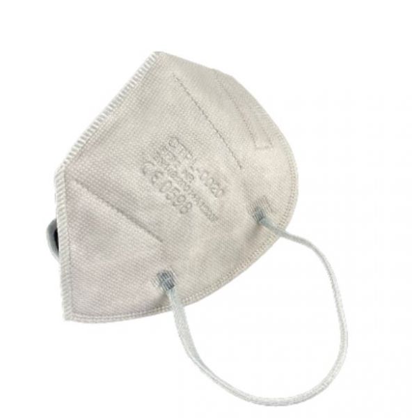 CTPL FFP2 NR Maske mit CE0598 - grau - einzeln verpackt