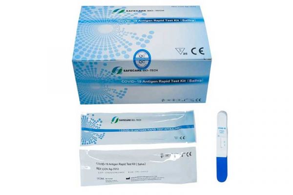 Safecare BIO-Tech COVID-19 Antigen Rapid Test Kit Saliva Lolly Laientest