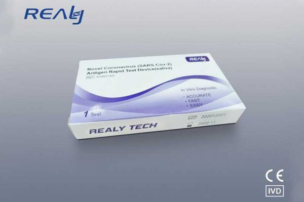 Realy Tech Novel Coronavirus (SARS-CoV-2) Antigen Rapid Test Device (saliva) 1er Pack günstig online kaufen