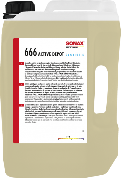 SONAX AktivDepot SYMBIOTIK 5l