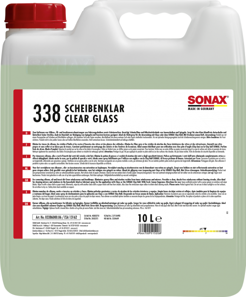 SONAX ScheibenKlar 10l