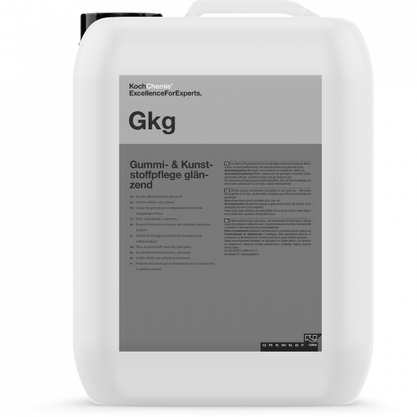Koch Chemie Gummi - & Kunststoffpflege glänzend 10l