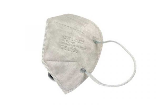 CTPL-0020 FFP2 Atemschutzmaske CE 0598 in Grau günstig kaufen